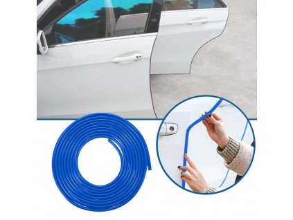 Ochranné lišty na auto 5 m - modré