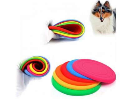 0010798 silikonove frisbee pro psy