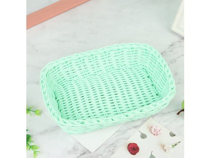 Plastový košík - zelený