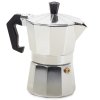 Verk 07037 Moka konvice na 3 kávy - 150 ml, stříbrná