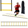 KIK KX5212 Koordinační gymnastický tréninkový žebřík žlutý
