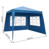 pol pl Pawilon ogrodowy 2 scianki 3x3m granatowy 11161 7