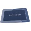 Koupelnová rohožka rychleschnoucí absorpční protiskluzová koupelnová rohožka wc