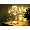 Verk 12304 Stolní LED lampa imitace křišťálu na dálkové ovládání AKCE