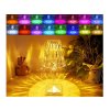 Verk 12304 Stolní LED lampa imitace křišťálu na dálkové ovládání AKCE