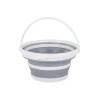 Skládací vyztužený silikonový kbelík 10l