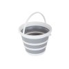 Skládací vyztužený silikonový kbelík 10l