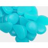 Fluorescentní svítící kamínky 100 ks, modrá