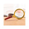 Ruční lupa 80mm gold glass elegant