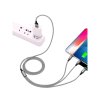 Verk 06278_S 3v1 usb kabel pro telefon lightning kabel iphone micro usb typ-c 1,2 m AKCE