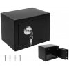 Trezor s mechanickým zámkem 230x170x170mm, černá, 8800