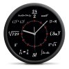zegar matematyka cichy mechanizm 10008
