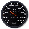 zegar predkosciomierz cichy mechanizm 12802