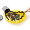 eng pl Fabric bag with a playing mat 2in1 YELLOW 2823 8