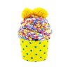 Ponožky - žlutý cupcake