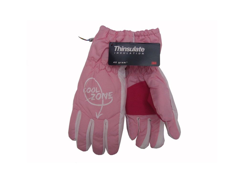 Dětské zimní rukavice Cool Zone, růžové