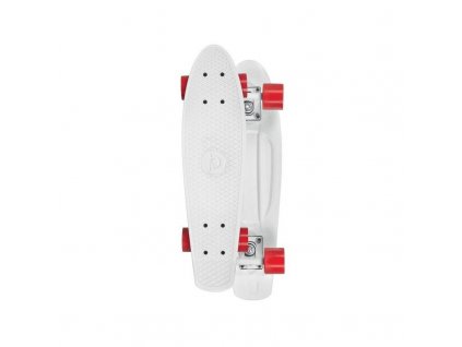 skateboard playlife vinyl board white