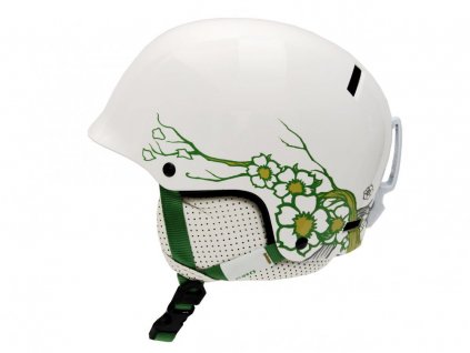 lyzarska helma giro revolver white blossom