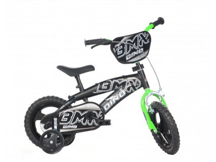 detske kolo dino bmx 125xl cerno zelene 12