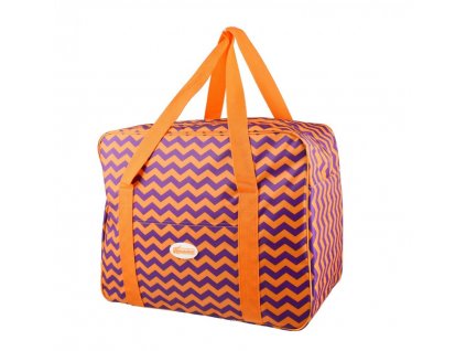 Plážová termotaška - chladící taška Kasaviva 7 litrů oranžová