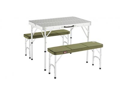 coleman pack away table for 4