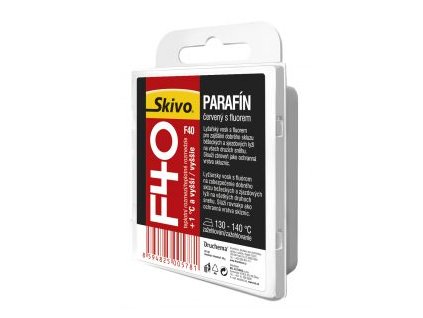 skivo parafin f 40 cerveny 40 g