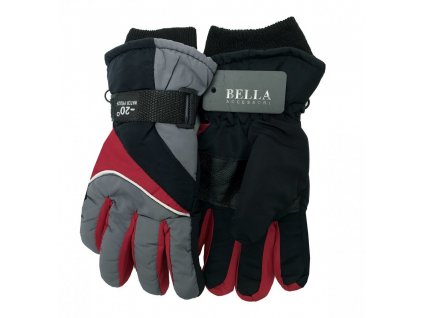 Dětské zimní rukavice Bella Accessori 9011S-10 tmavě šedá