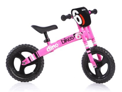 Dětské odrážedlo Dino Bikes 150R růžové 12"