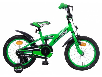 Dětské kolo AMIGO BMX Turbo zelená 16
