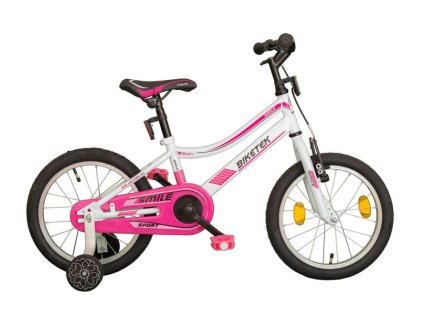 Dětské kolo Koliken Biketek Smile bílo-růžové 16