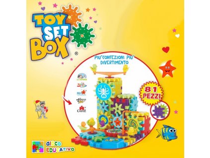 Dětská pohyblivá stavebnice Toy Set Box