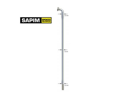 Sapim Race 286 silver