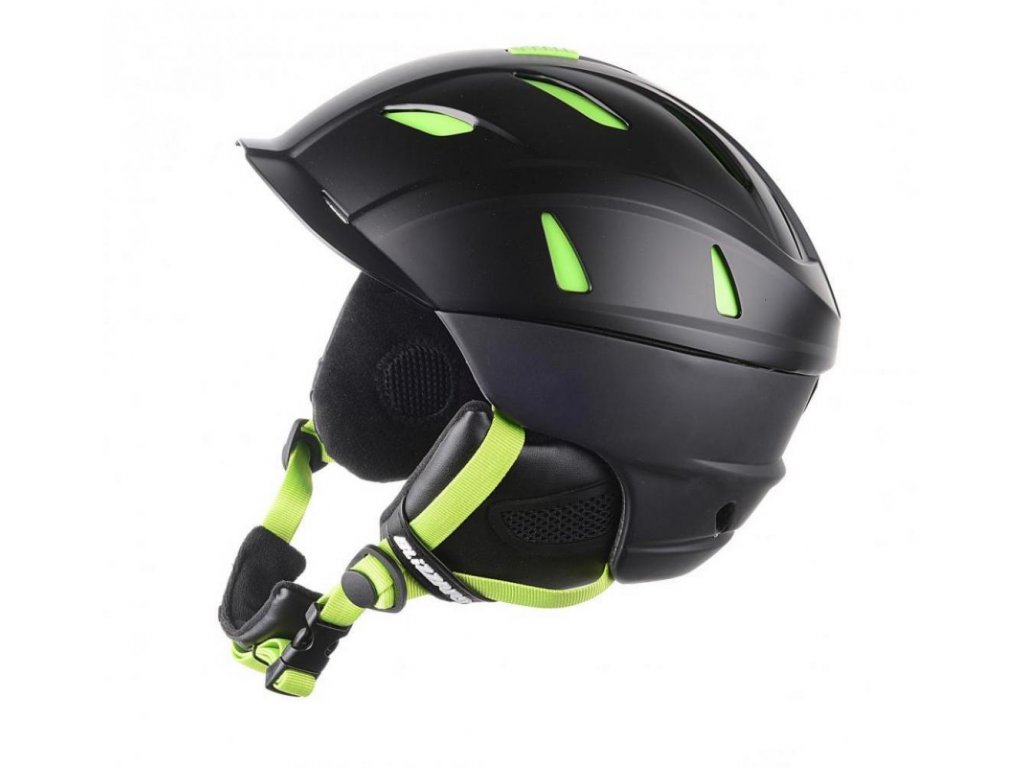 130268 BLIZZARD Power ski helmet, black matt/lime