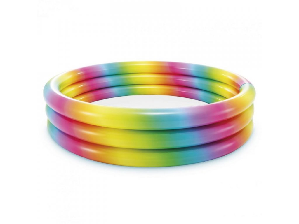 Bazén  58439 nafukovací dětský COLOR WAVE