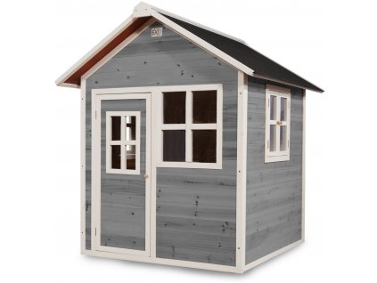 dřevěný domeček Loft 100 šedý