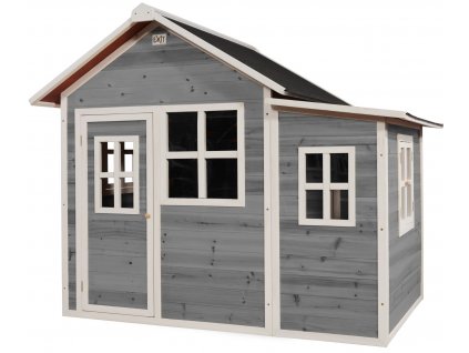 dřevěný domeček Loft 150 šedý