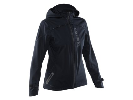 SALMING Run Abisko Rain Jacket Women Black (Velikosti oblečení XS)