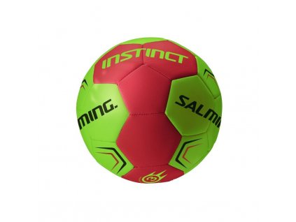 SALMING Instinct Handball Lime/Red (Velikost míče Velikost 3)