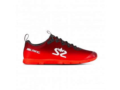 SALMING Race 7 Shoe Women Forged Iron/Poppy Red