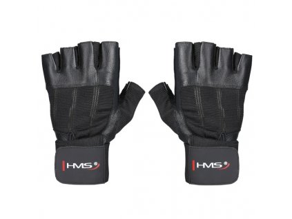 Fitness rukavice HMS RST04 černé (Velikost S)