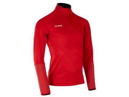 SALMING Core 21 Halfzip Jkt JR Team Red (Velikosti oblečení 128)