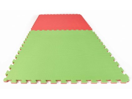 Puzzlematte Econo neu 2cm red green rot gruen 1[610x480]