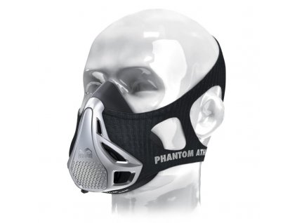 Phantom Athletic Tréninková maska stříbrná Training Mask Silver S