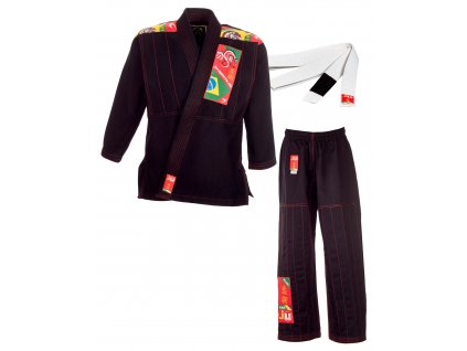 9248000 BJJ Gi Kids schwarz 1