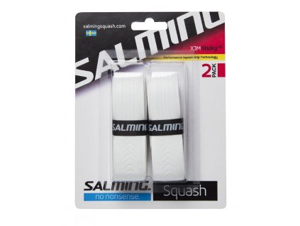 SALMING Squash X3M Sticky Grip White 2-pack