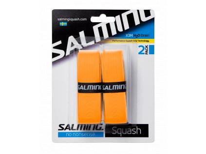 SALMING Squash H20DrainGrip Orange 2-pack