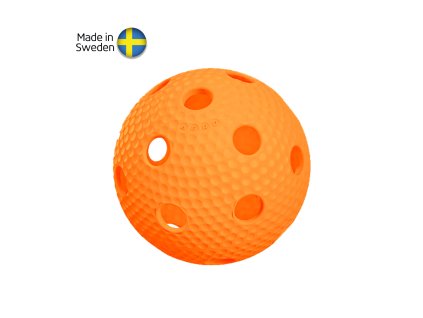 SALMING Aero Plus Ball, orange with dumples