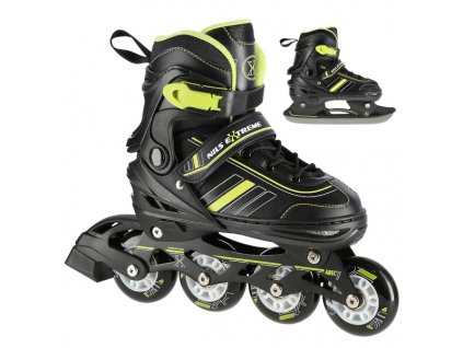 Brusle NILS Extreme NH18191 2v1 černo-žluté (Velikost L(39-43))