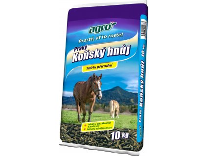 Hnojivo Agro Pravý koňský hnůj 10 kg
