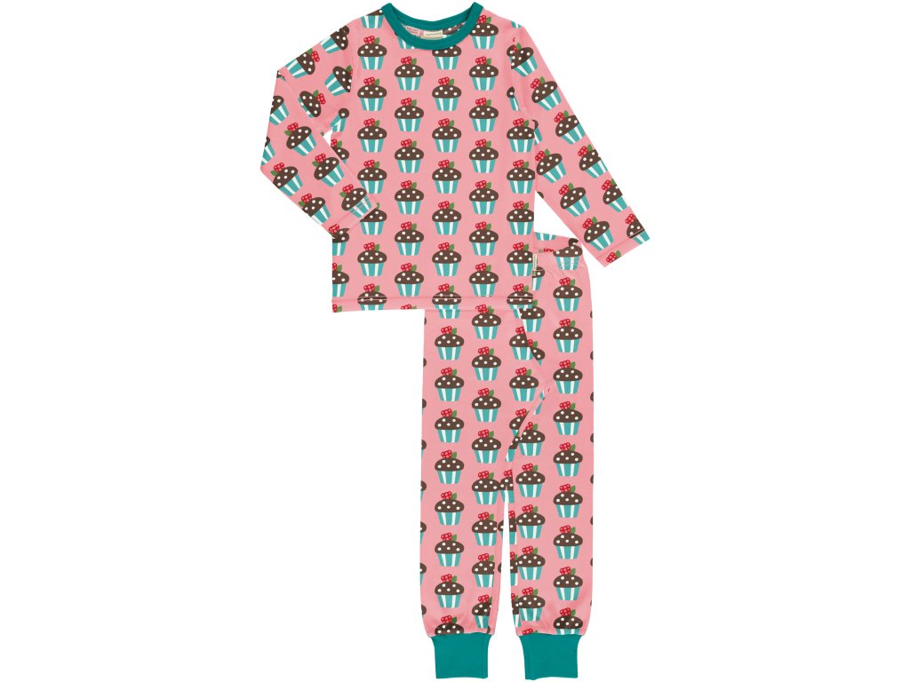 Dětské pyžamo Maxomorra s dlouhým rukávem ARCTIC MUFFIN
